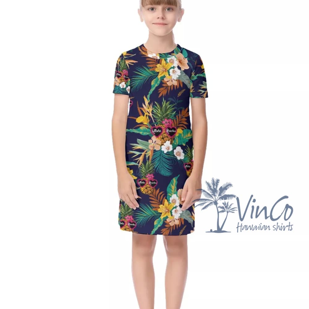 Aloha Beaches Shirt For Kids