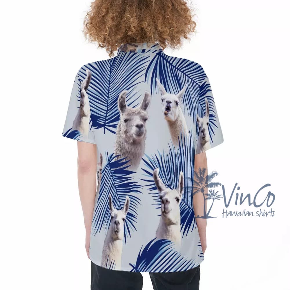 Cool Llama Summer Shirt For Women