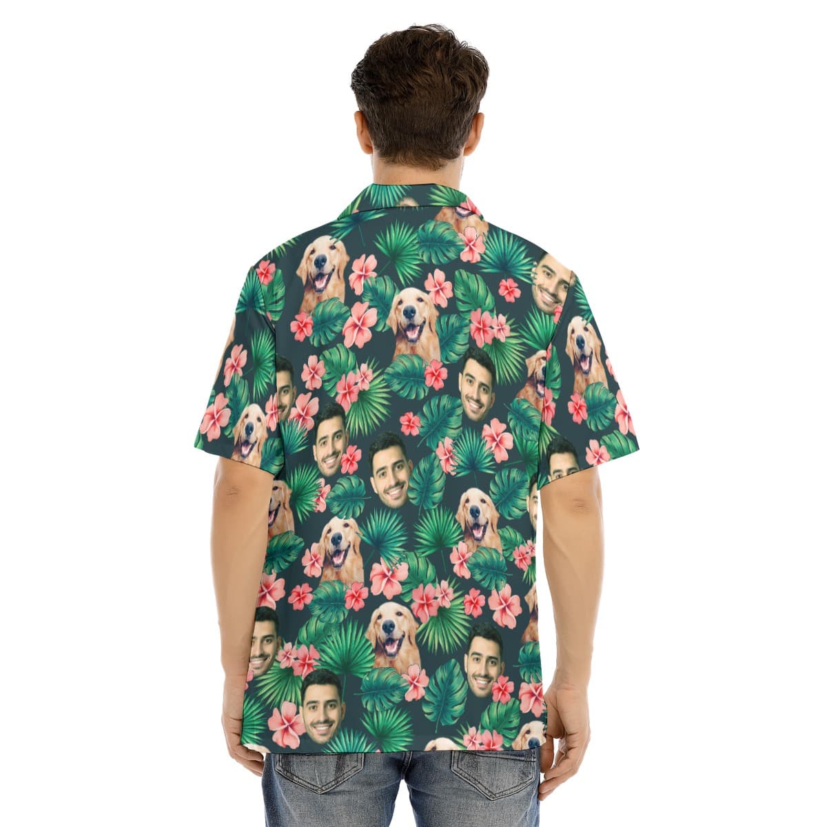 Custom Face Hawaiian Shirt (4)