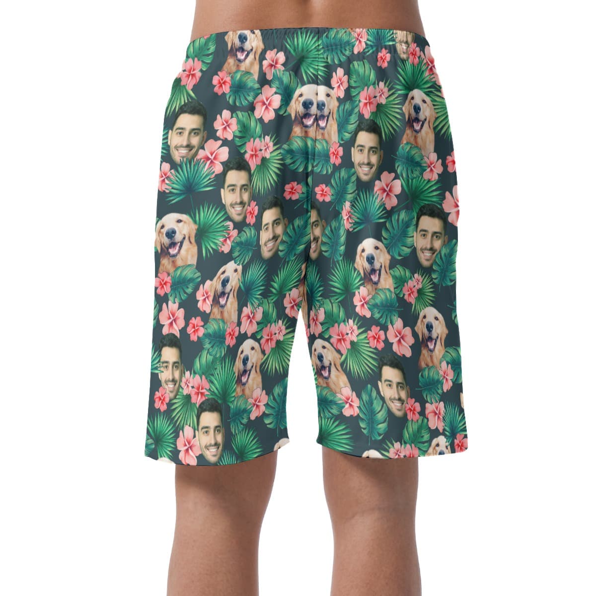 Custom Face Hawaiian Swim Trucks (4)