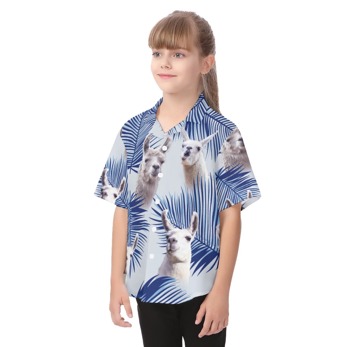 Cute Llama Beach Outfit For Kids (1)