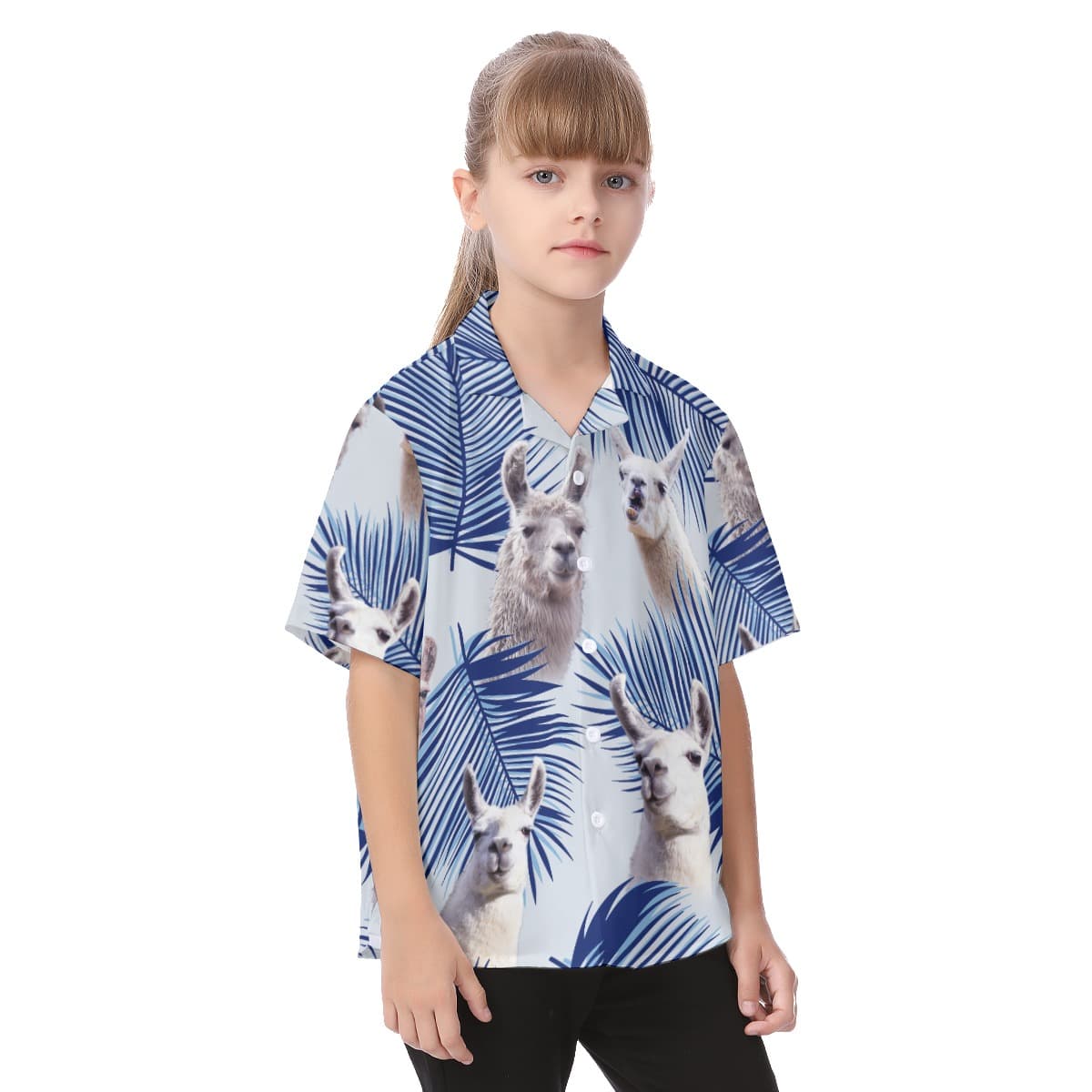 Cute Llama Beach Outfit For Kids (2)