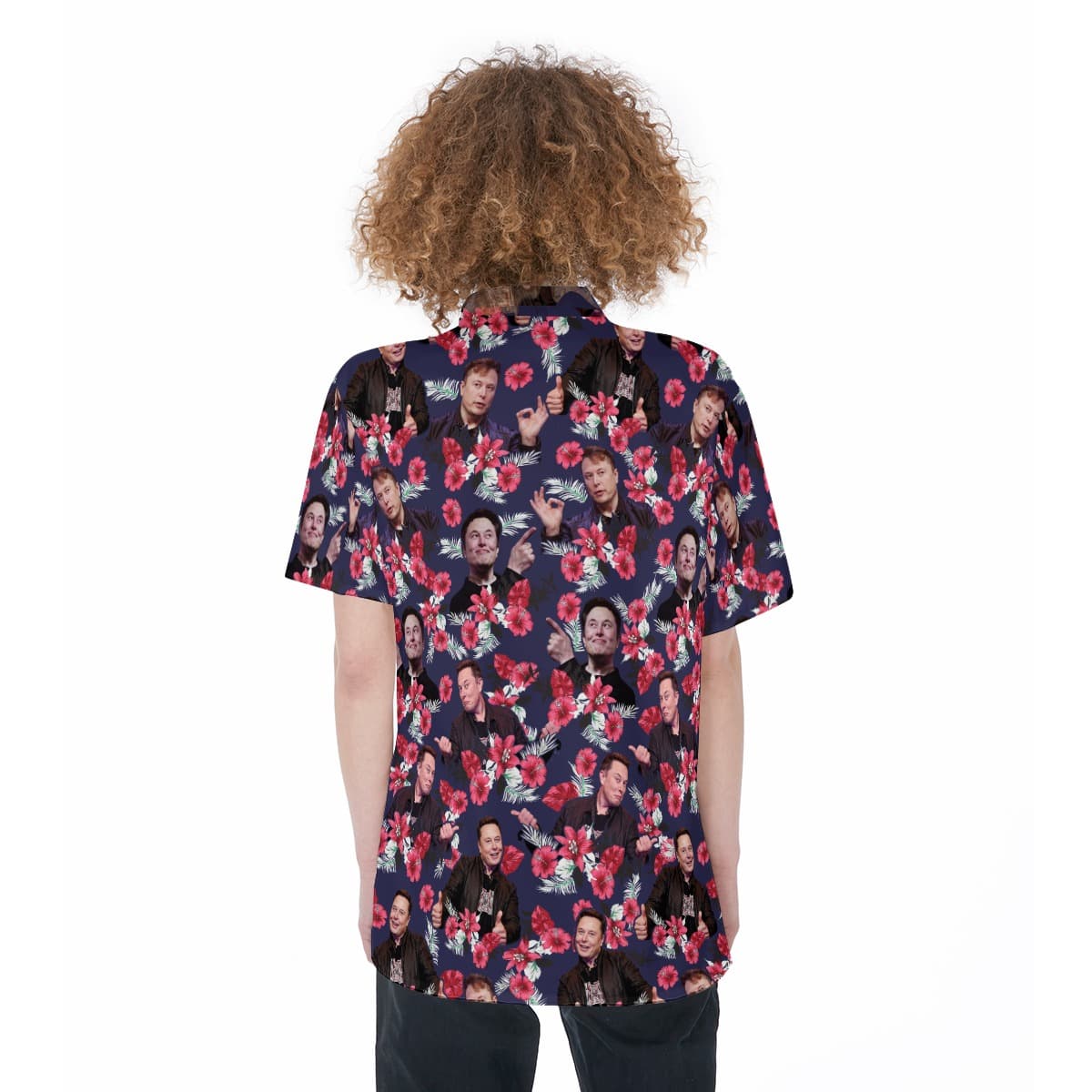 Elon Mush Aloha Shirt