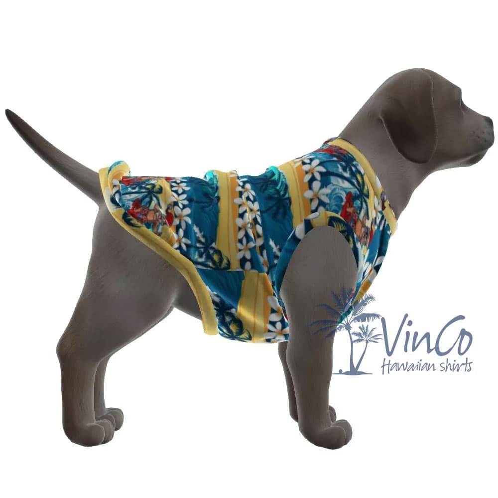 Summer Christmas Santa Dog’s Shirt (3)