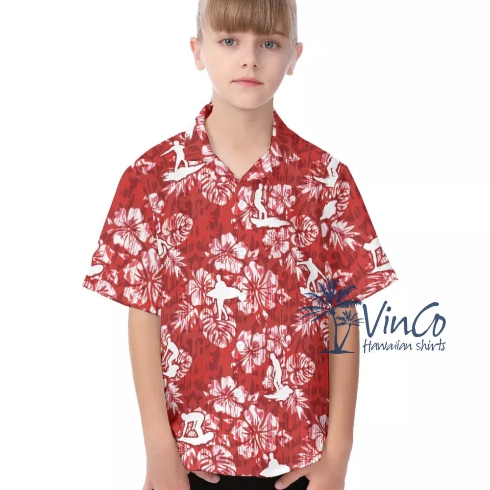 Surfing Shirt Set For Kids