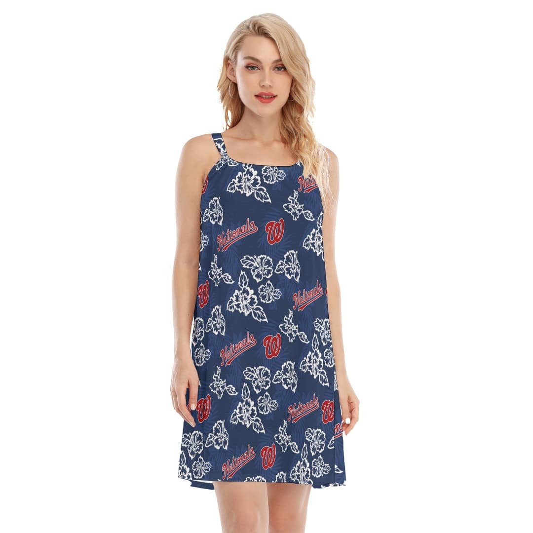 Washington Nationals Hawaiian Cami Dress