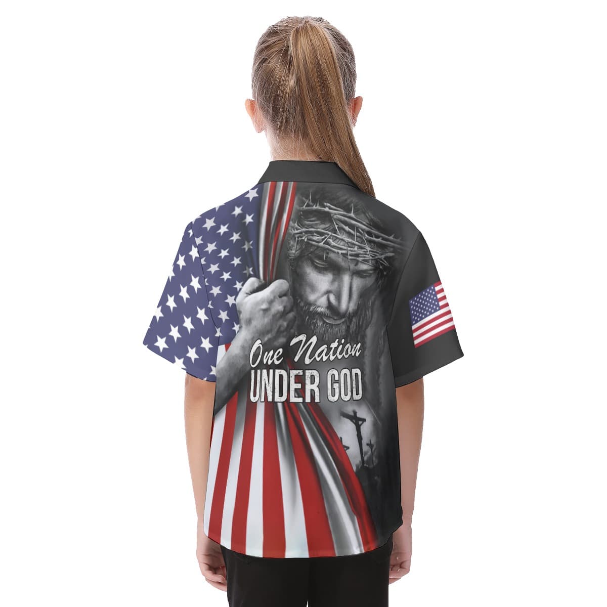 American God Kid’s Hawaiian Shirt (4)