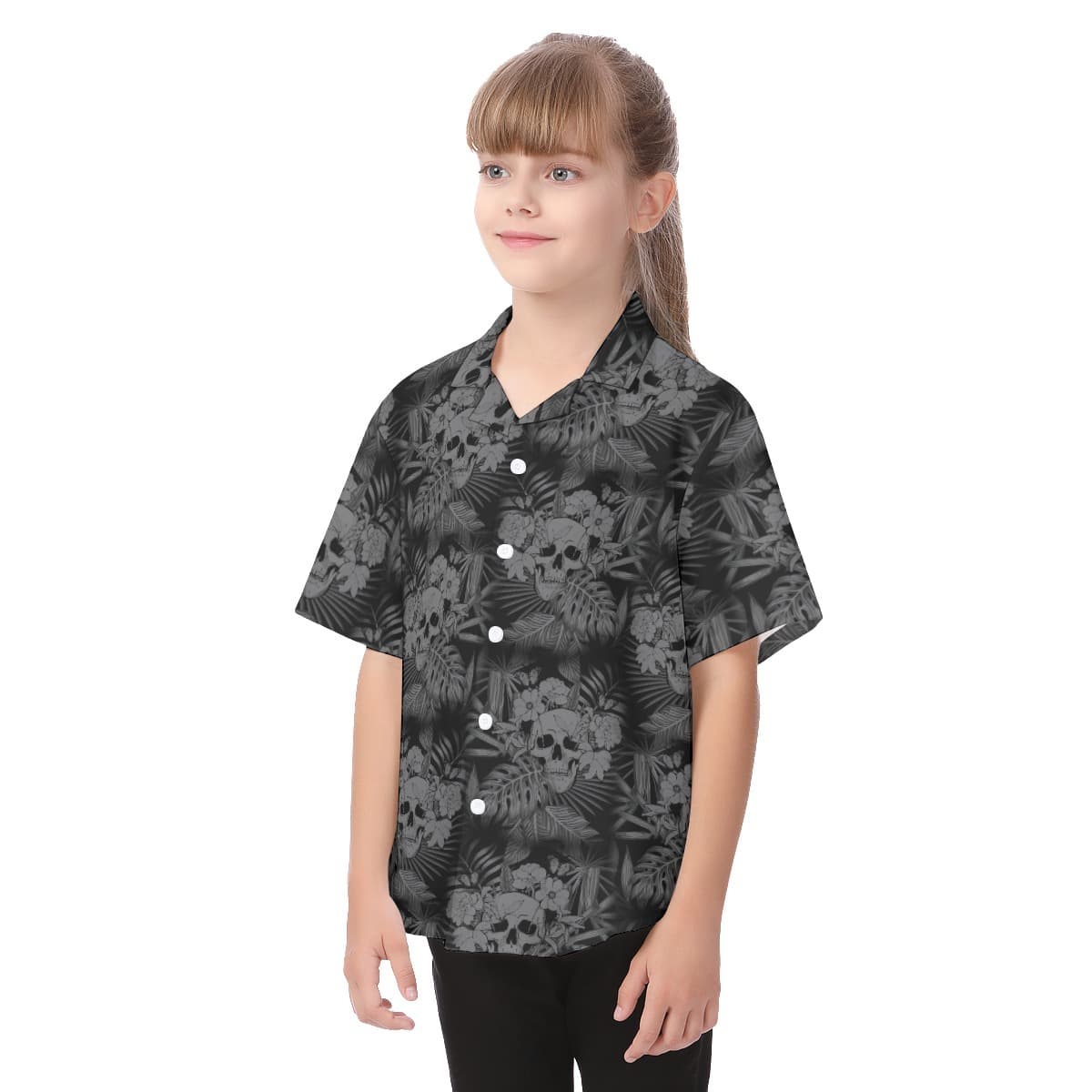 Goth Kid’s Hawaiian Shirt (3)