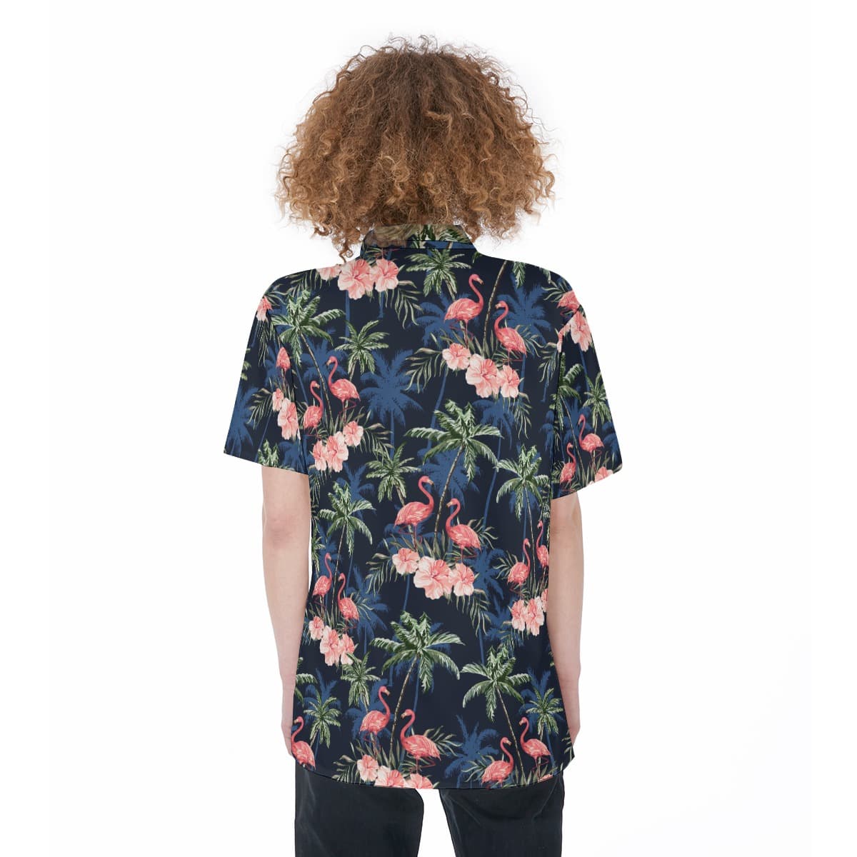 Tropical Flamingo Summer Shirt