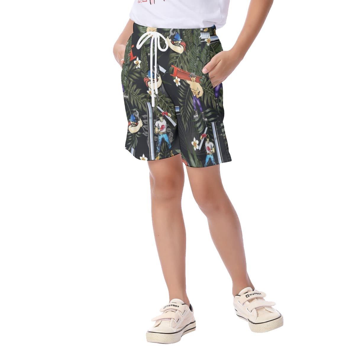Ironworker Beach Shorts For Kids (4)