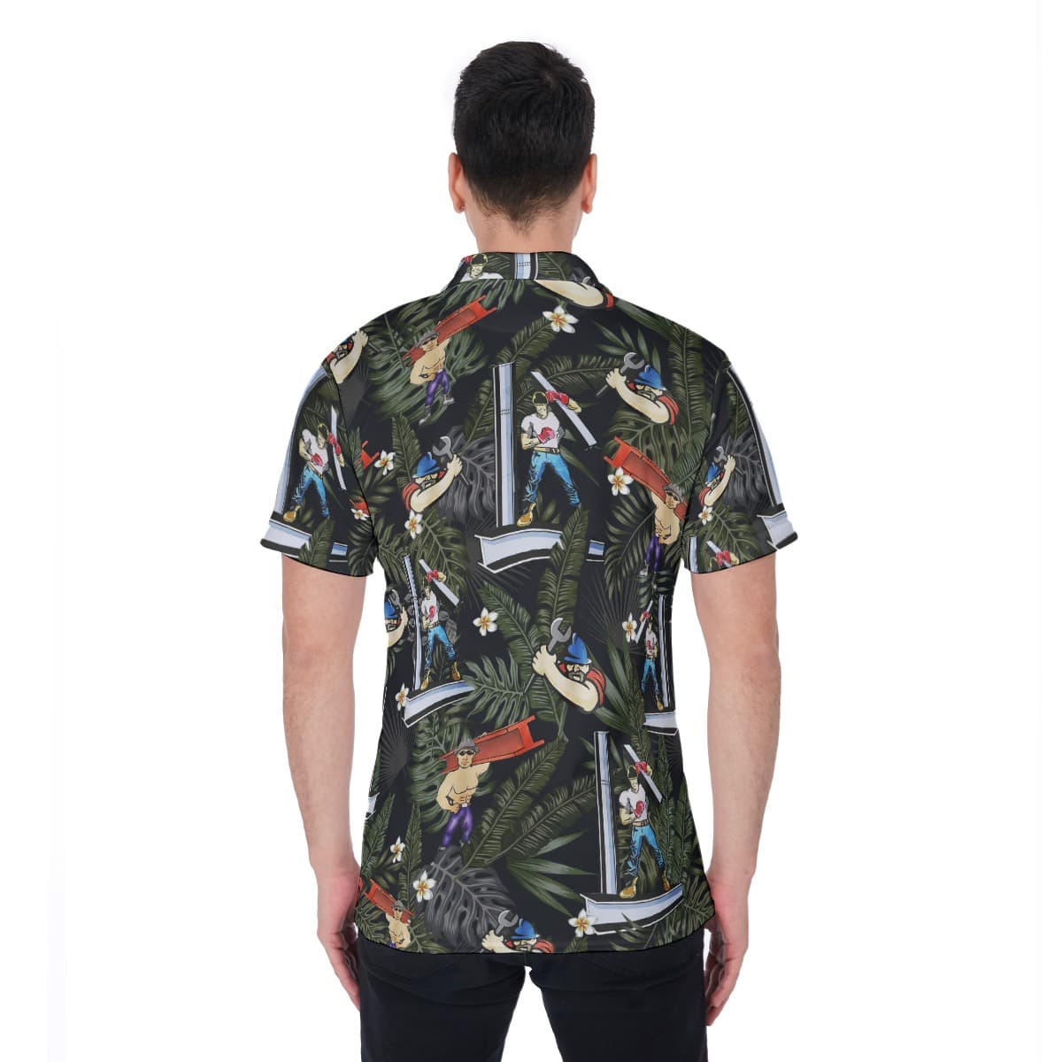 Ironwworker Polo Hawaiian Shirt (3)