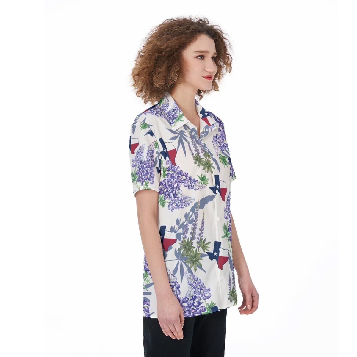 Texas Hawaiian Shirt For Women (2)