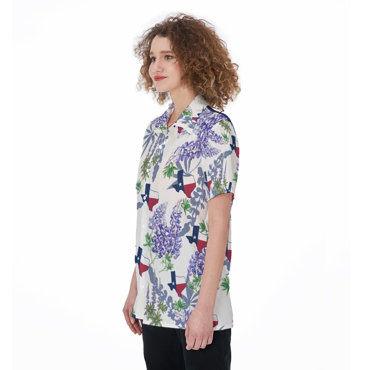 Texas Hawaiian Shirt For Women (3)