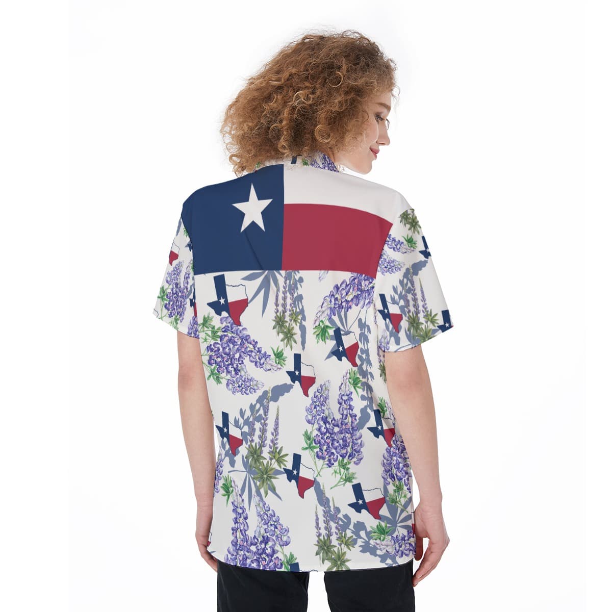 Texas Hawaiian Shirt For Women (4)