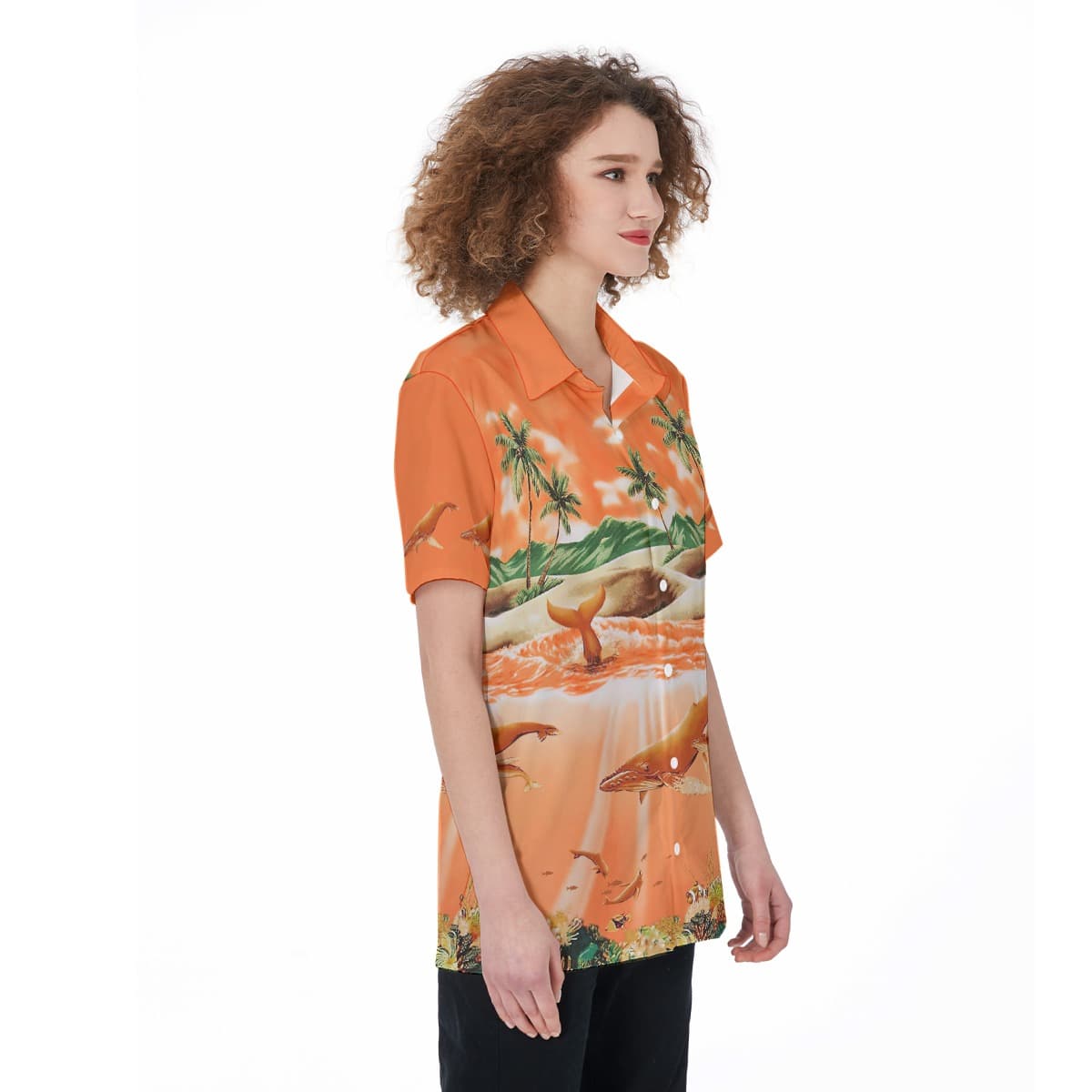 Tropical Sea Life Hawaiian Shirt (2)