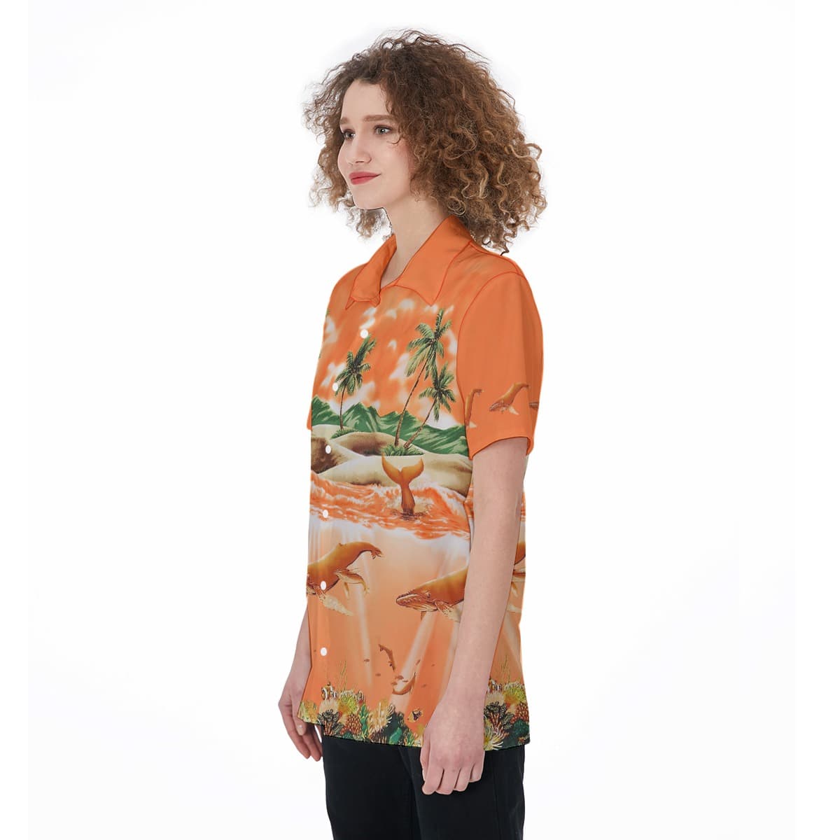 Tropical Sea Life Hawaiian Shirt (3)