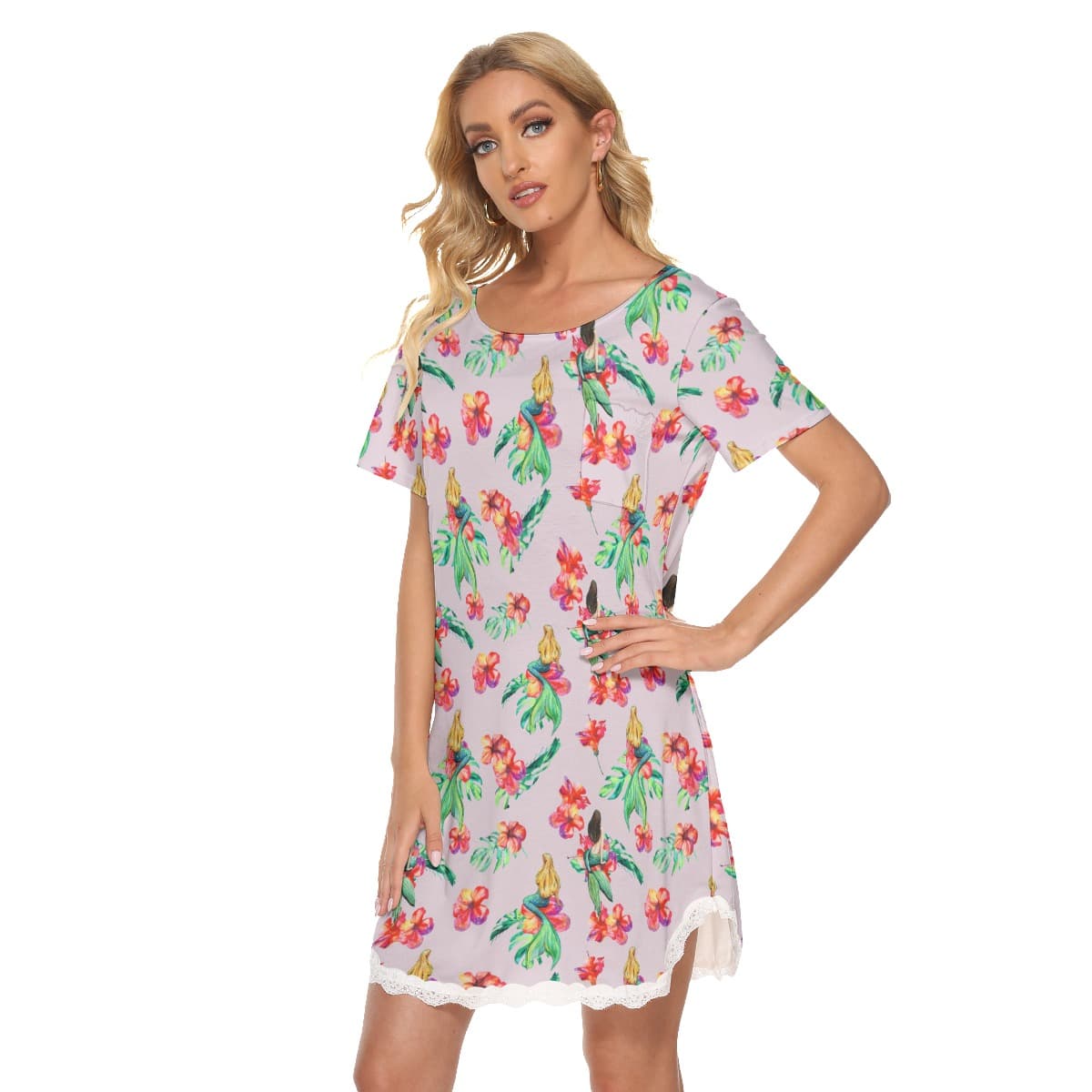 Mermaid Hawaiian Outfit For Women (3)