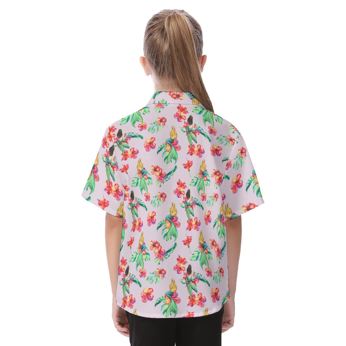 Mermaid Kid’s Hawaiian Shirt (4)