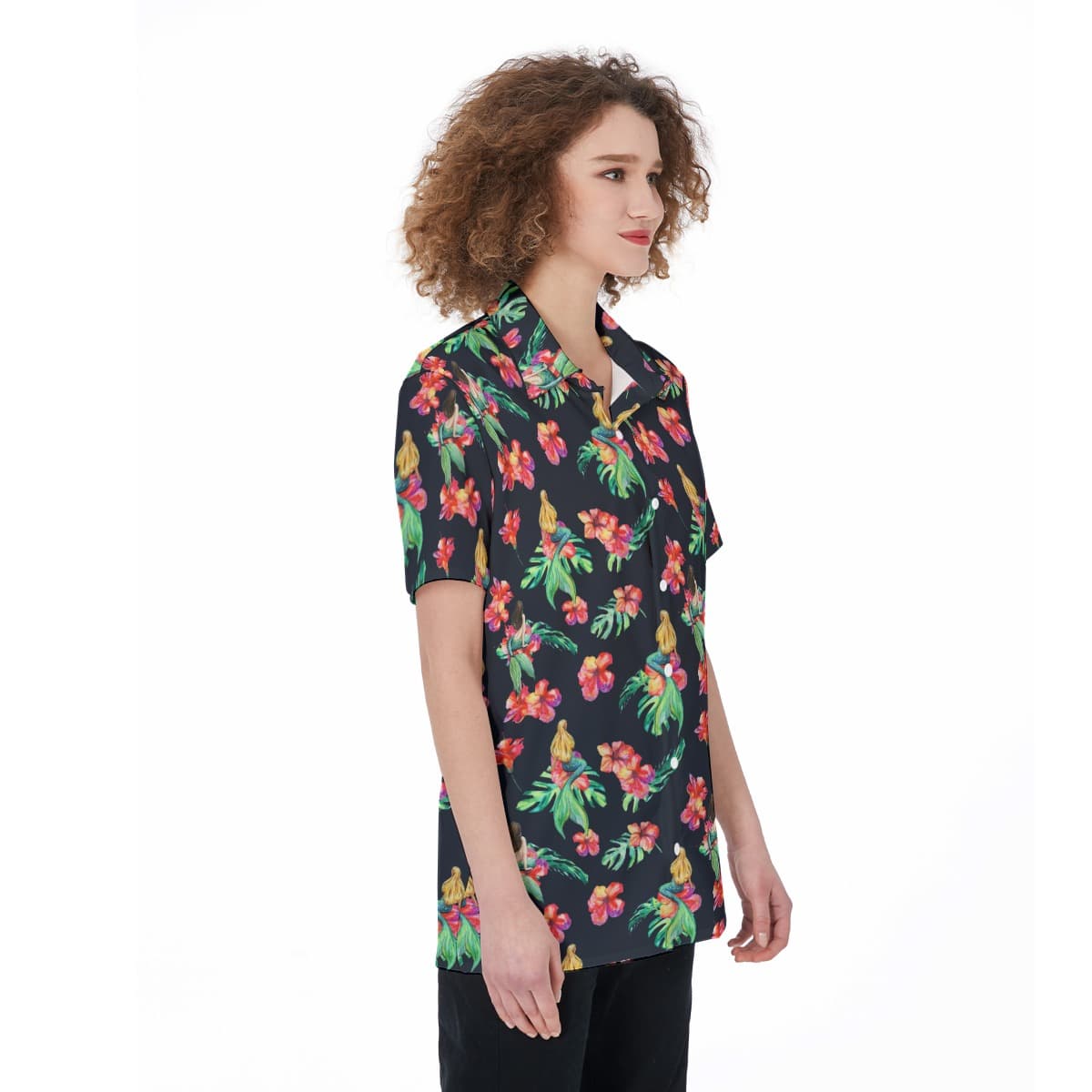 Mermaid Tropical Hawaiian Shirt (2)