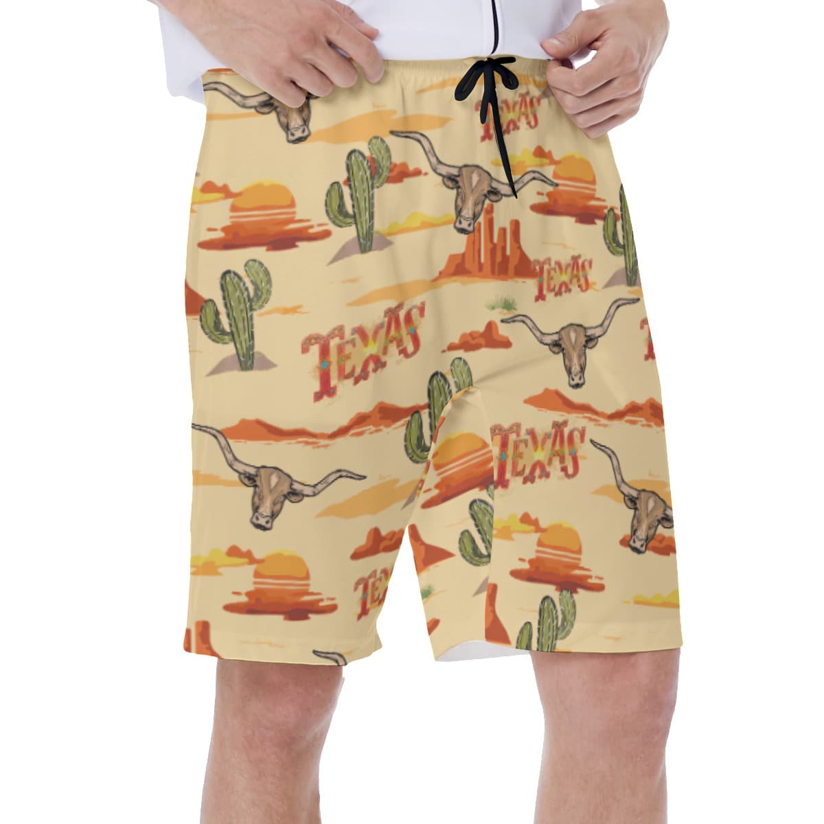 Texas Summer Swim Trunks For Men (2)