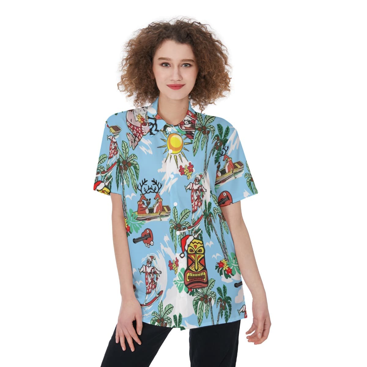 Ugly Christmas Hawaiian Shirt (2)
