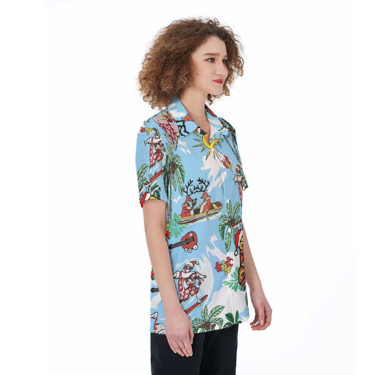 Ugly Christmas Hawaiian Shirt (3)