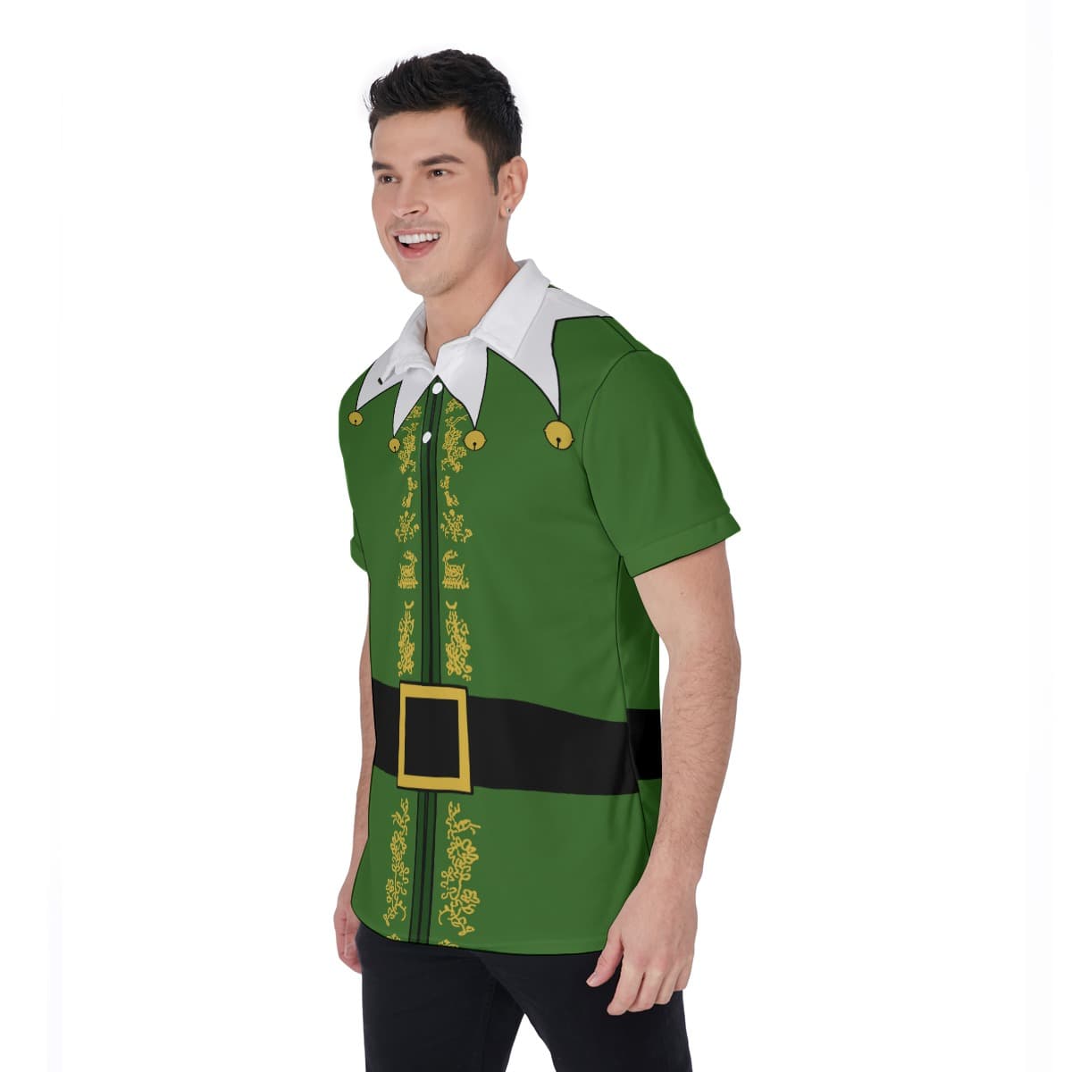 Men’s ELF Costume Polo Shirt (3)