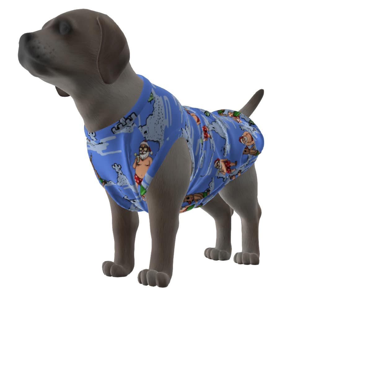 Cute Santa Dog’s Christmas Shirt (3)