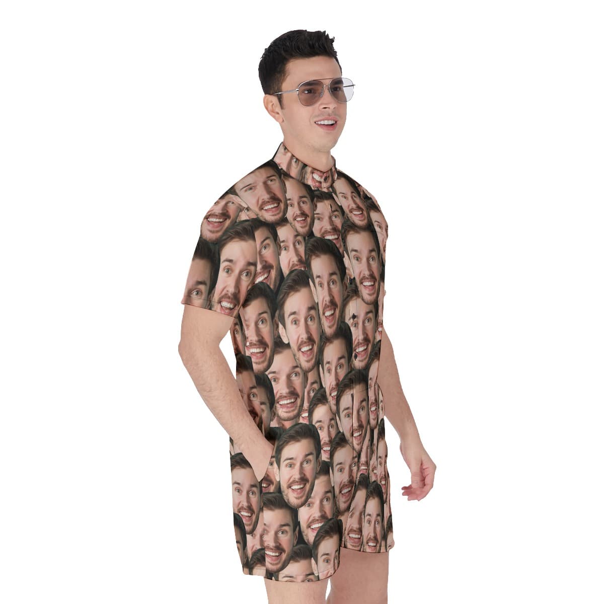 Unique Custom Face Men’s Romper (1)