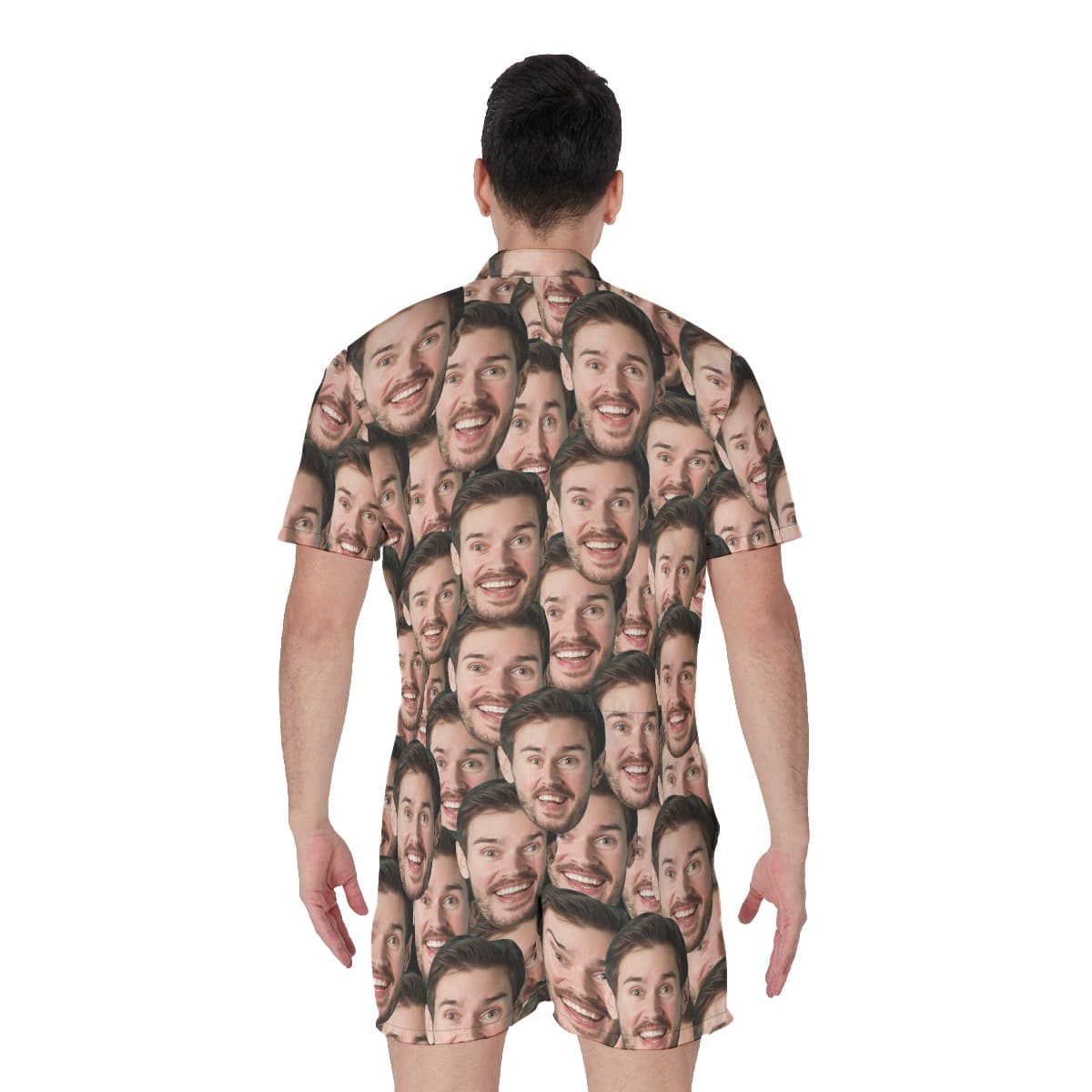 Unique Custom Face Men’s Romper (3)