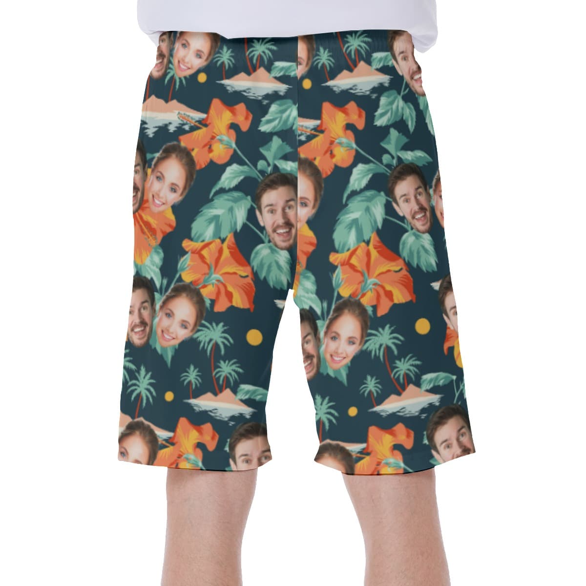 Custom Beach Shorts With 2 Faces (2)