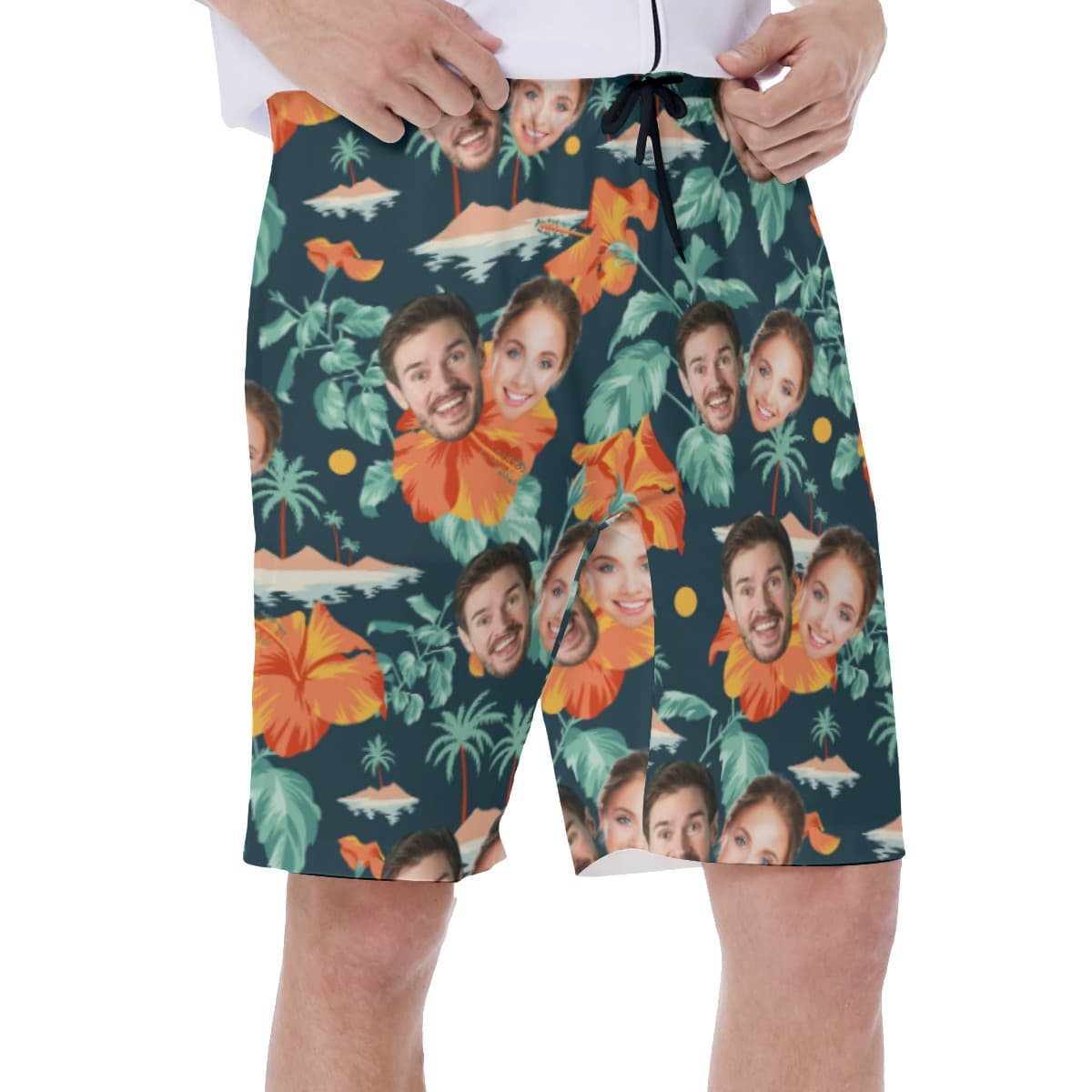Custom Beach Shorts With 2 Faces (6)