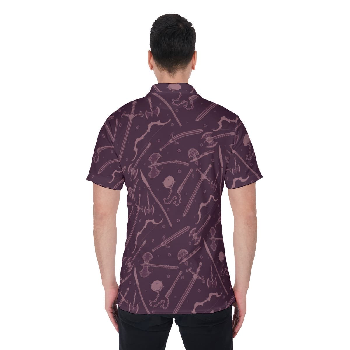 DND Weapons Men’s Polo Shirt (4)