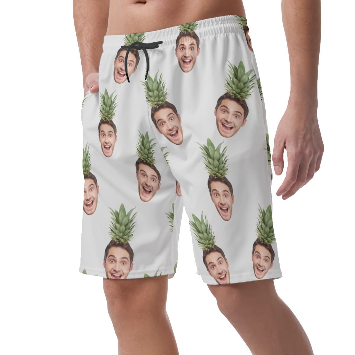 Face Custom Aloha Shorts For Men (3)