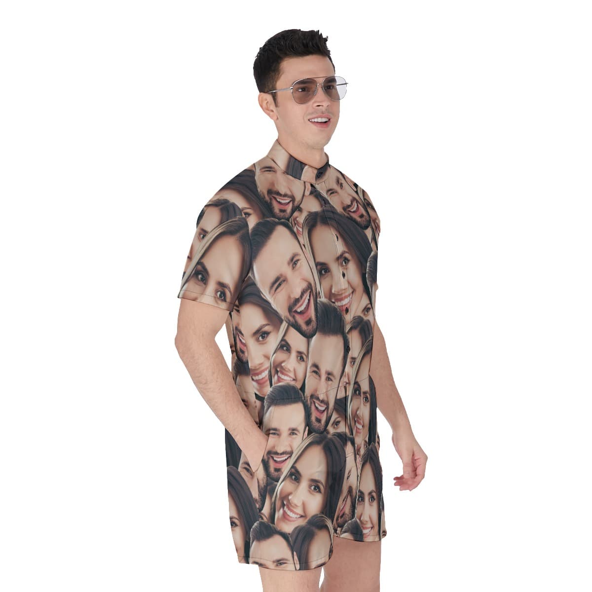 Funny Custom 2 Faces Men’s Romper (1)