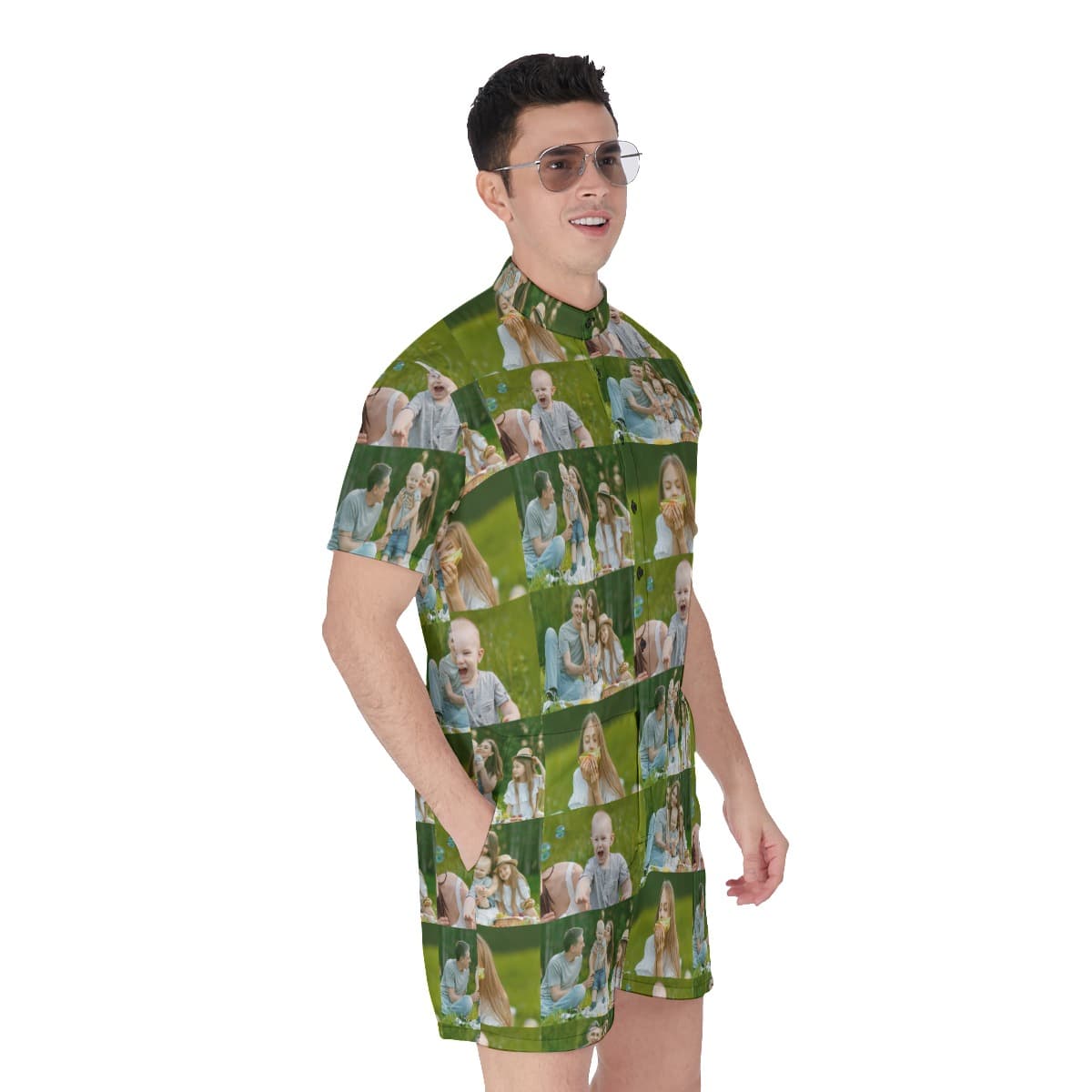 Funny Custom Photo Men’s Romper (1)