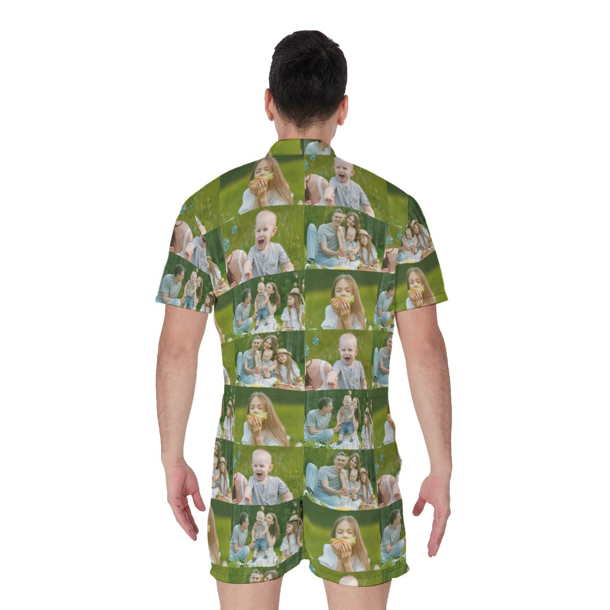 Funny Custom Photo Men’s Romper (3)