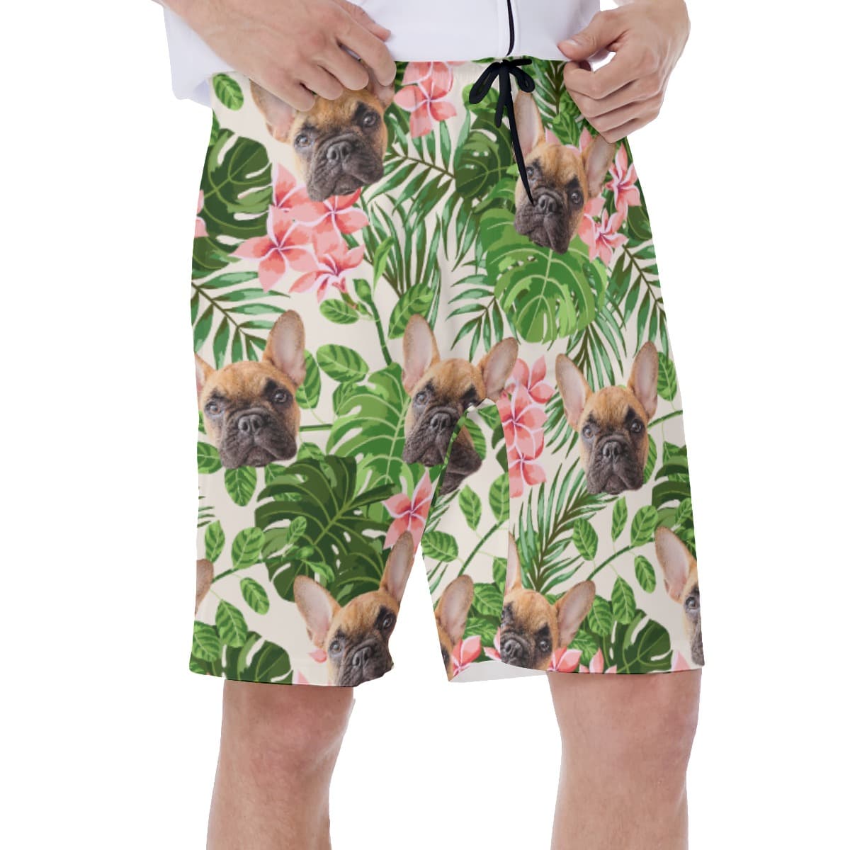 Men’s Custom Dog Swim Trunks (2)
