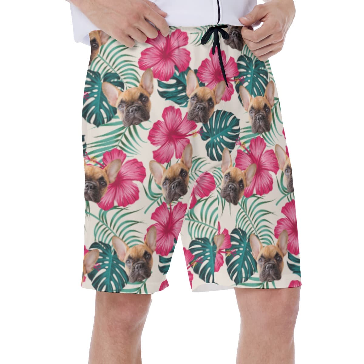 Men’s Custom Your Pet Swim Trunks (3)
