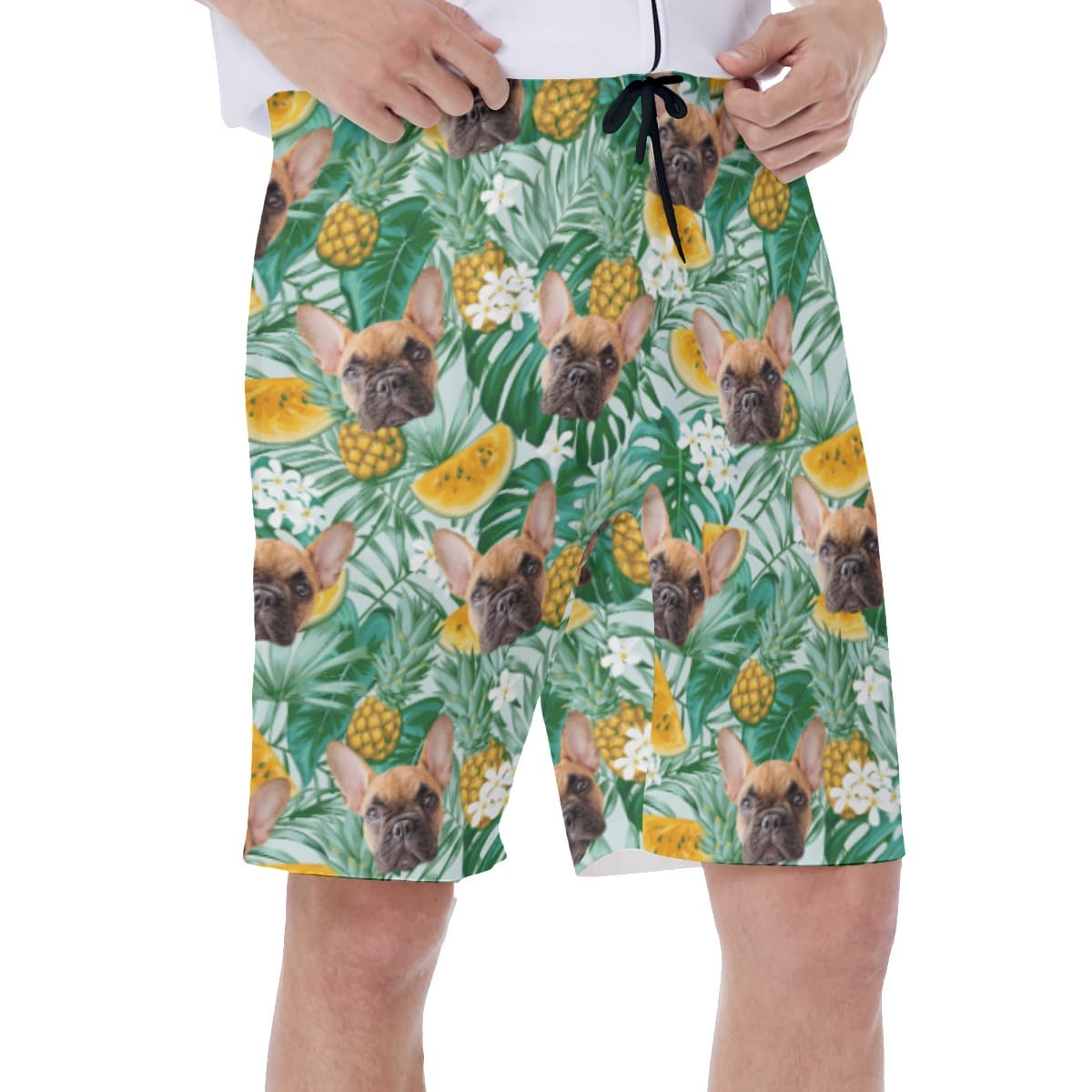Men’s Swim Trunks With Pet Face (3)