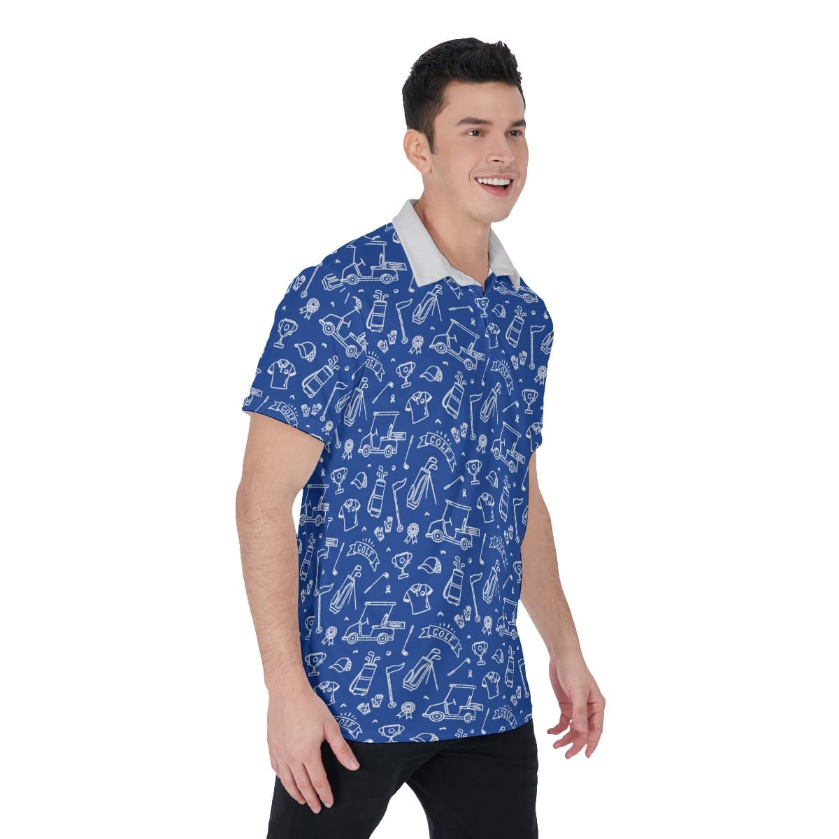 Navy Polo Shirt For Men (1)