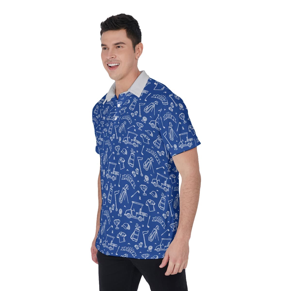 Navy Polo Shirt For Men (2)