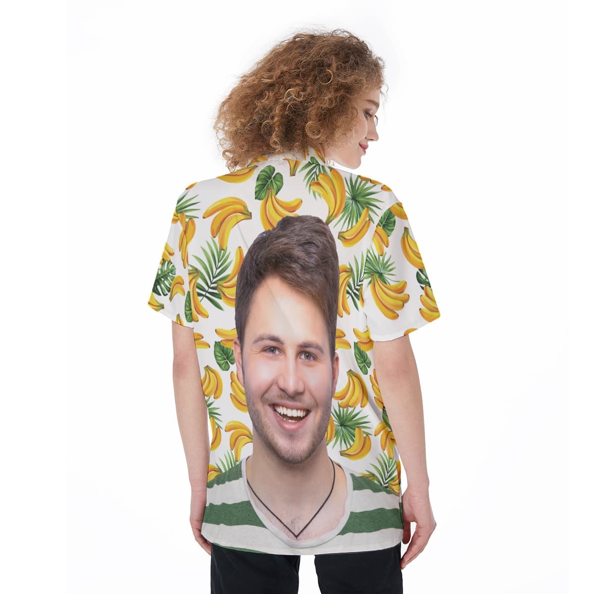 Women’s Custom Face Aloha Shirt (4)