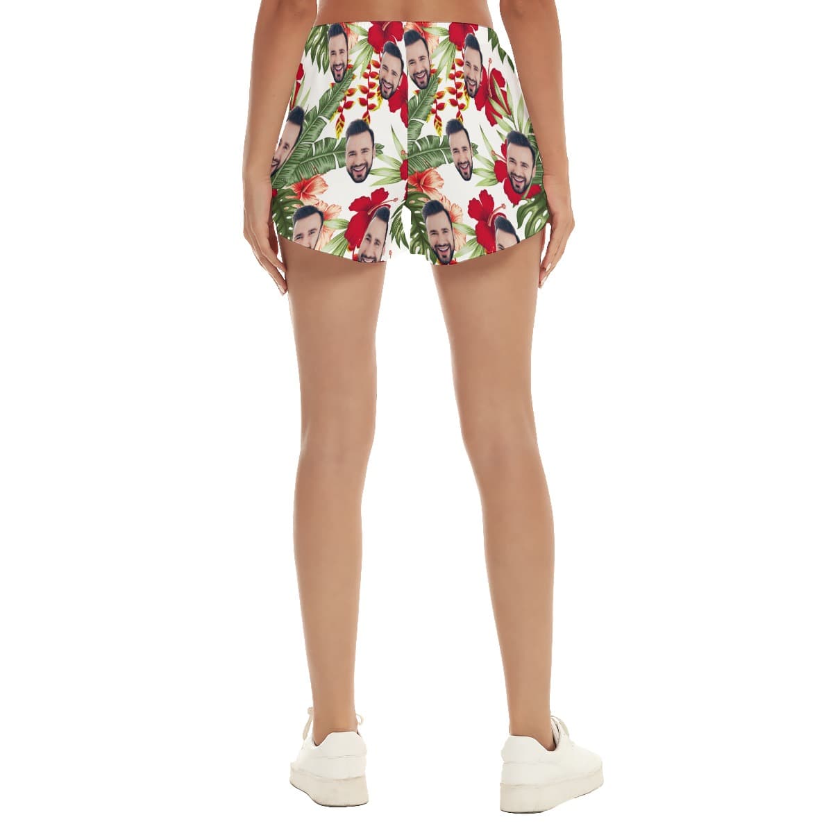 Women’s Custom Face Hawaii Shorts (2)