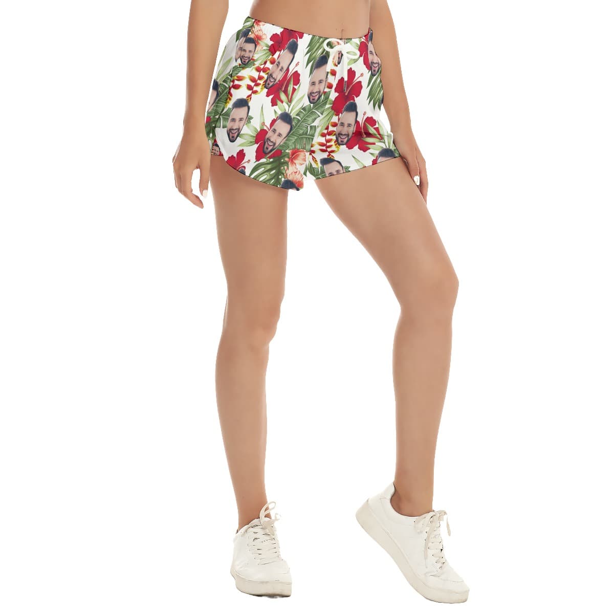 Women’s Custom Face Hawaii Shorts (4)