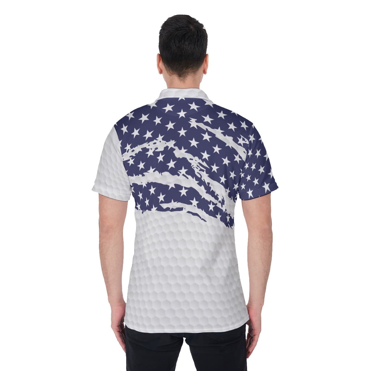 American Flag Men’s Golf Shirt (3)