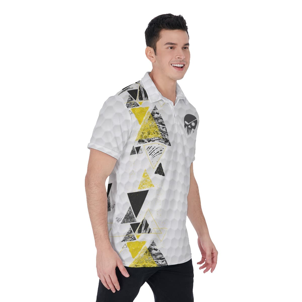 Cool Skull Men’s Golf Shirt (4)