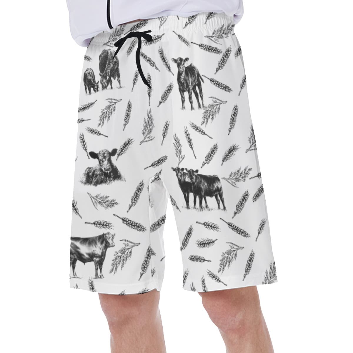 Cow-Mens-Hawaiian-Swim-Trunks (3)