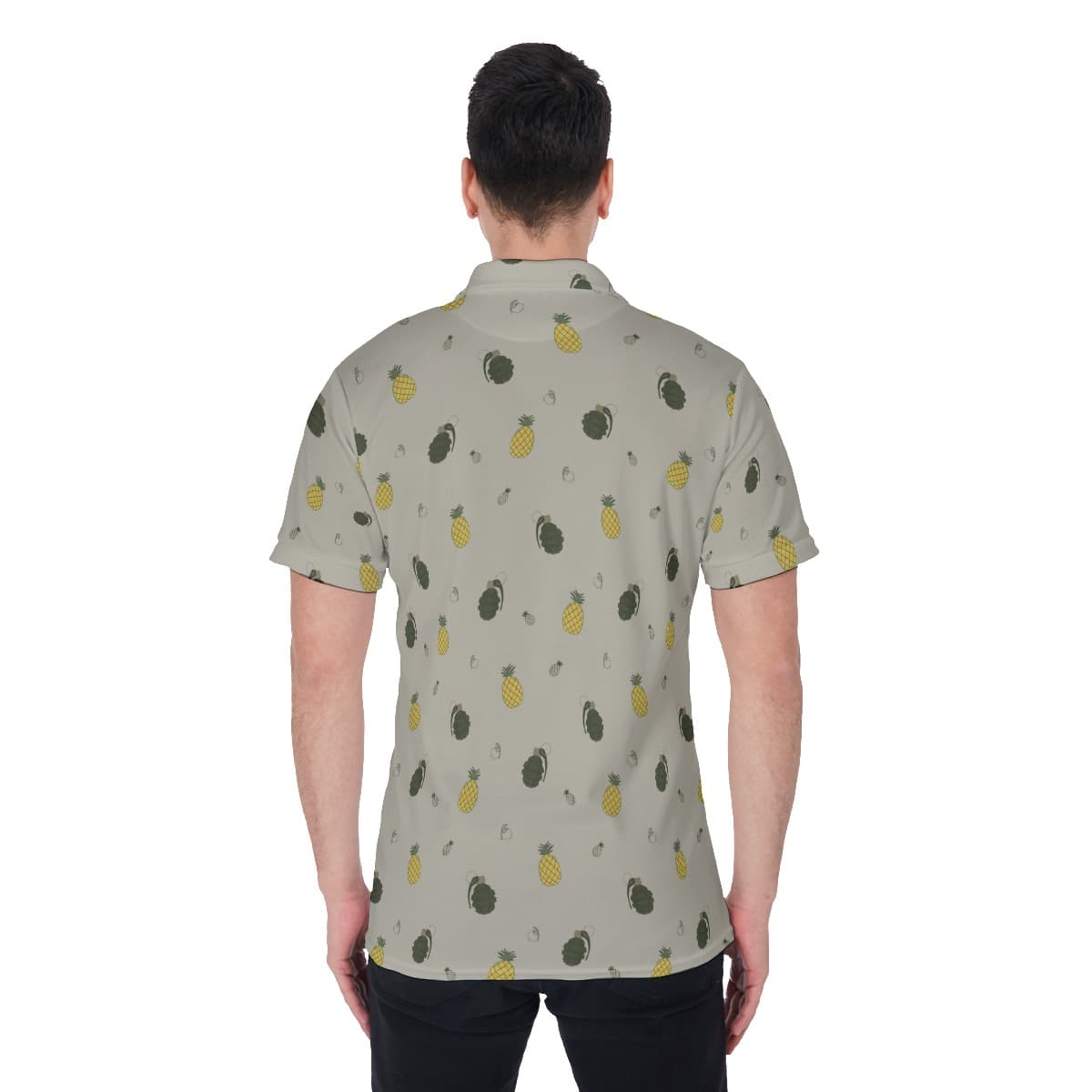 Hawaiian Fruit Men’s Polo Shirt (3)
