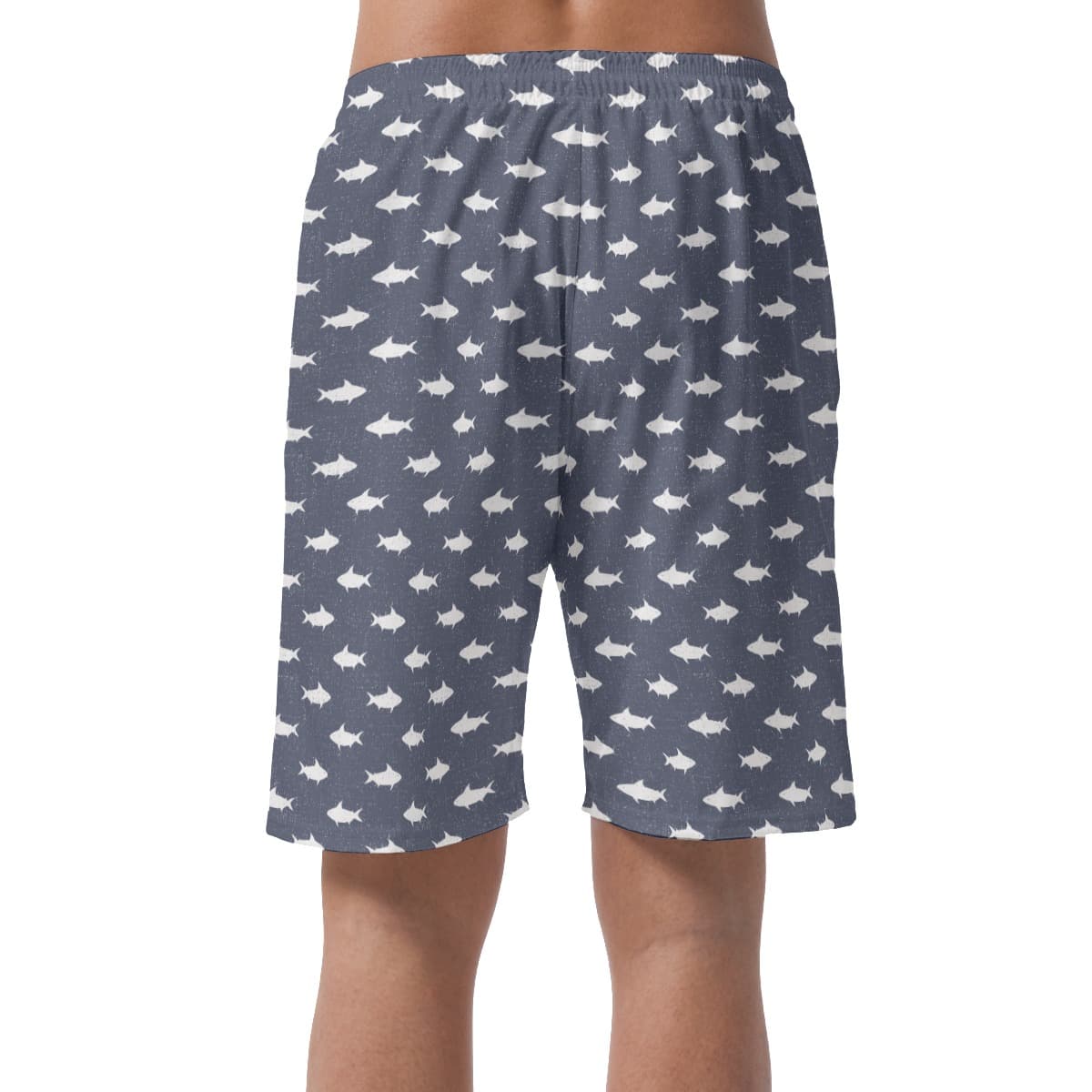Men’s Shark Hawaiian Beach Shorts (4)